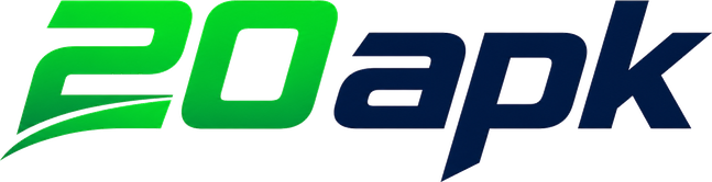20 apk brand logo